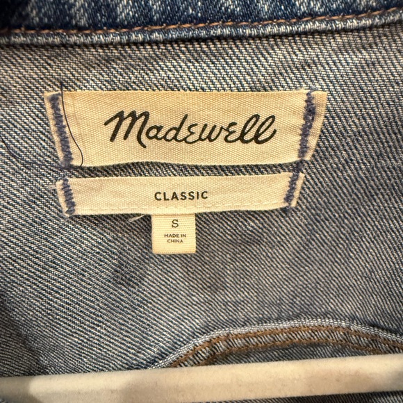 Madewell Classic Blue Denim Jacket - Picture 3 of 4
